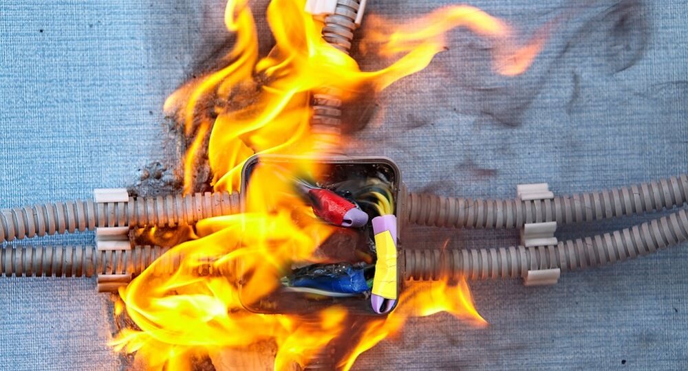 electrical fire dangers home system burn