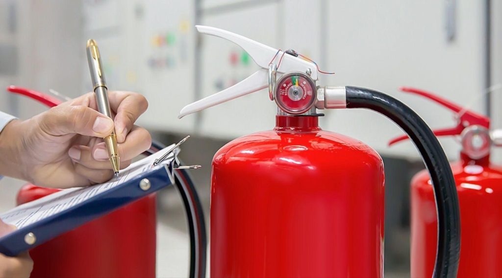 Fire extinguisher maintenance