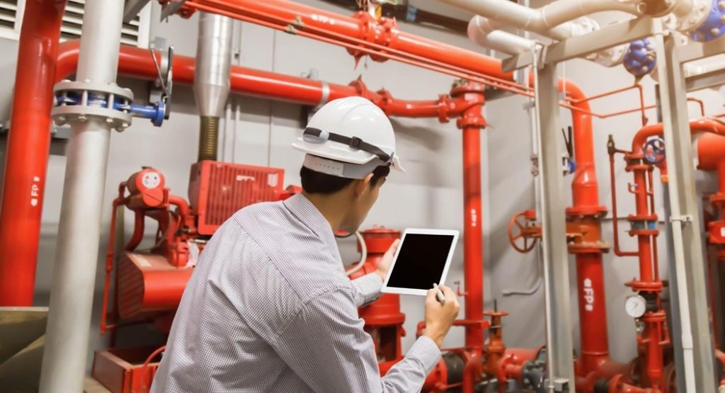 Fire sprinkler system audit