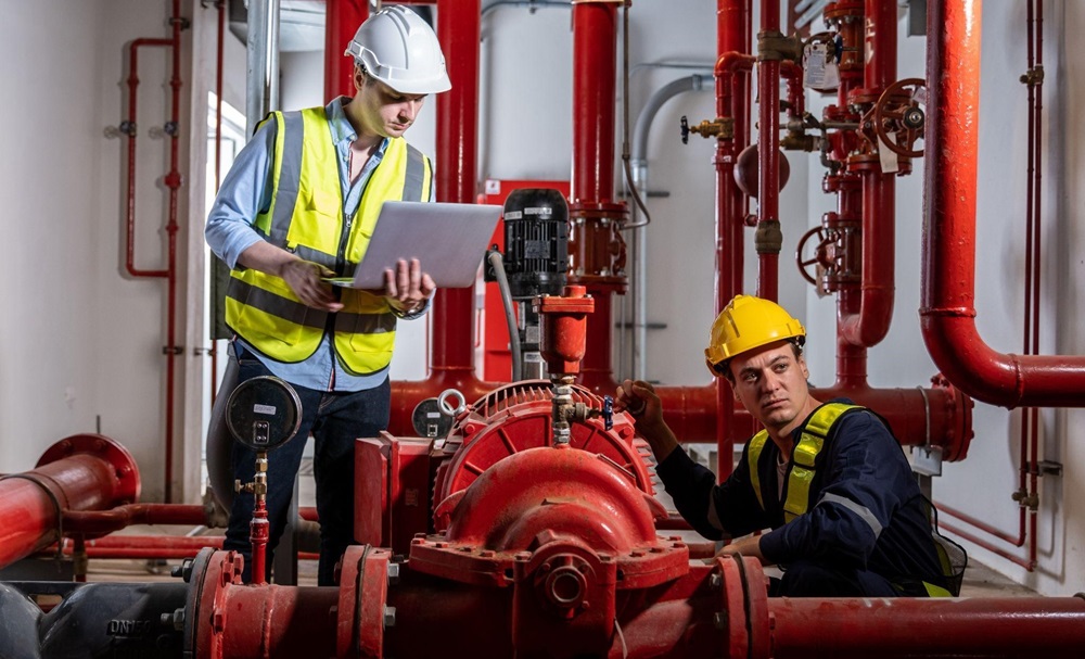 Fire sprinkler system inspection